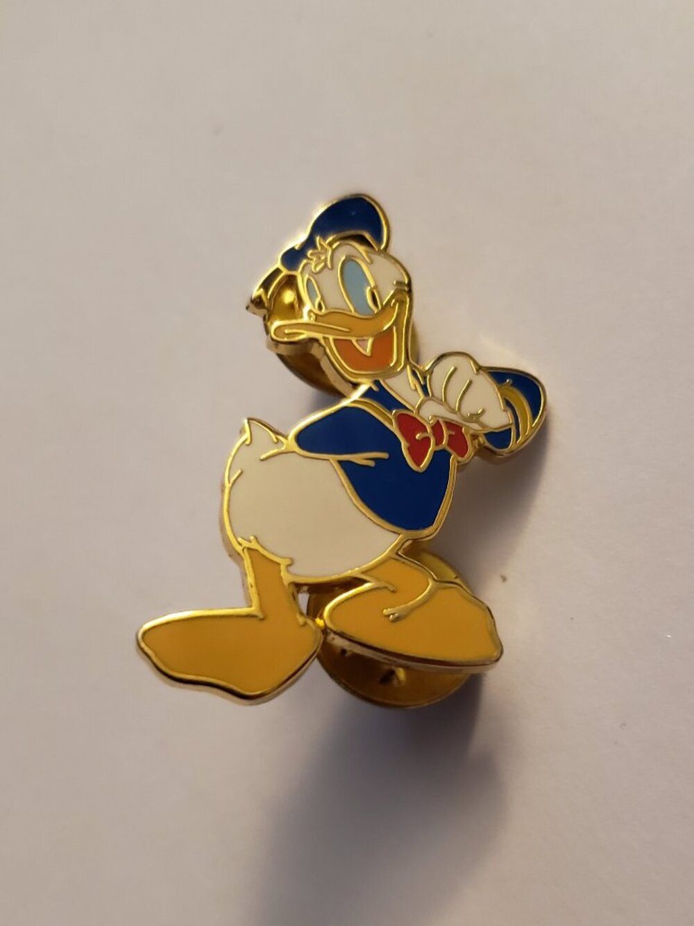Vintage Disney Donald Duck 65th Anniversary Limited Edition Enamel Lapel Pin